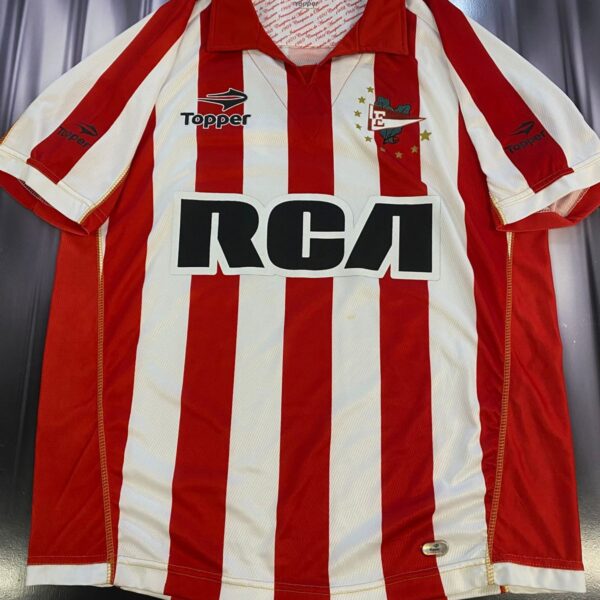 ⭐️MATCHWORN! Camiseta de estudiantes talle L usada por juan sebastian veron