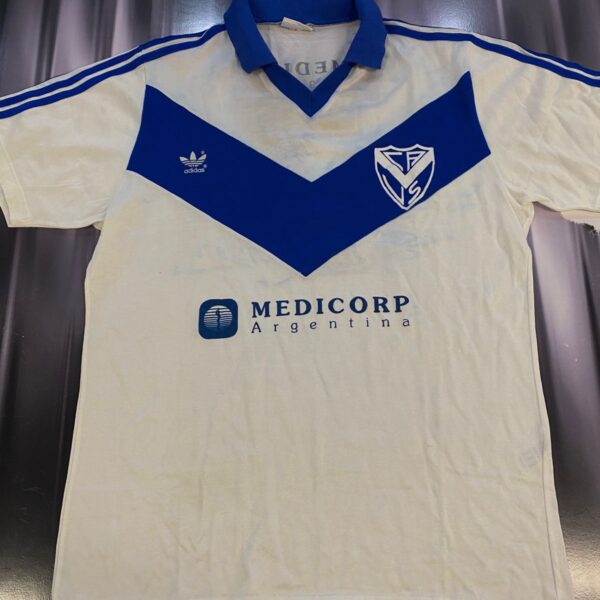 ⭐️MATCHWORN! Camiseta de velez usada en partido vs river fecha 19