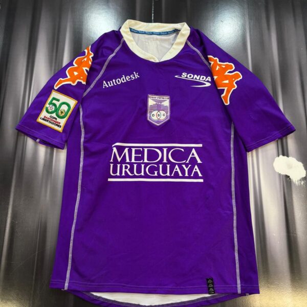 camiseta de defensor sporting  copa libertadores 2009 11 mora