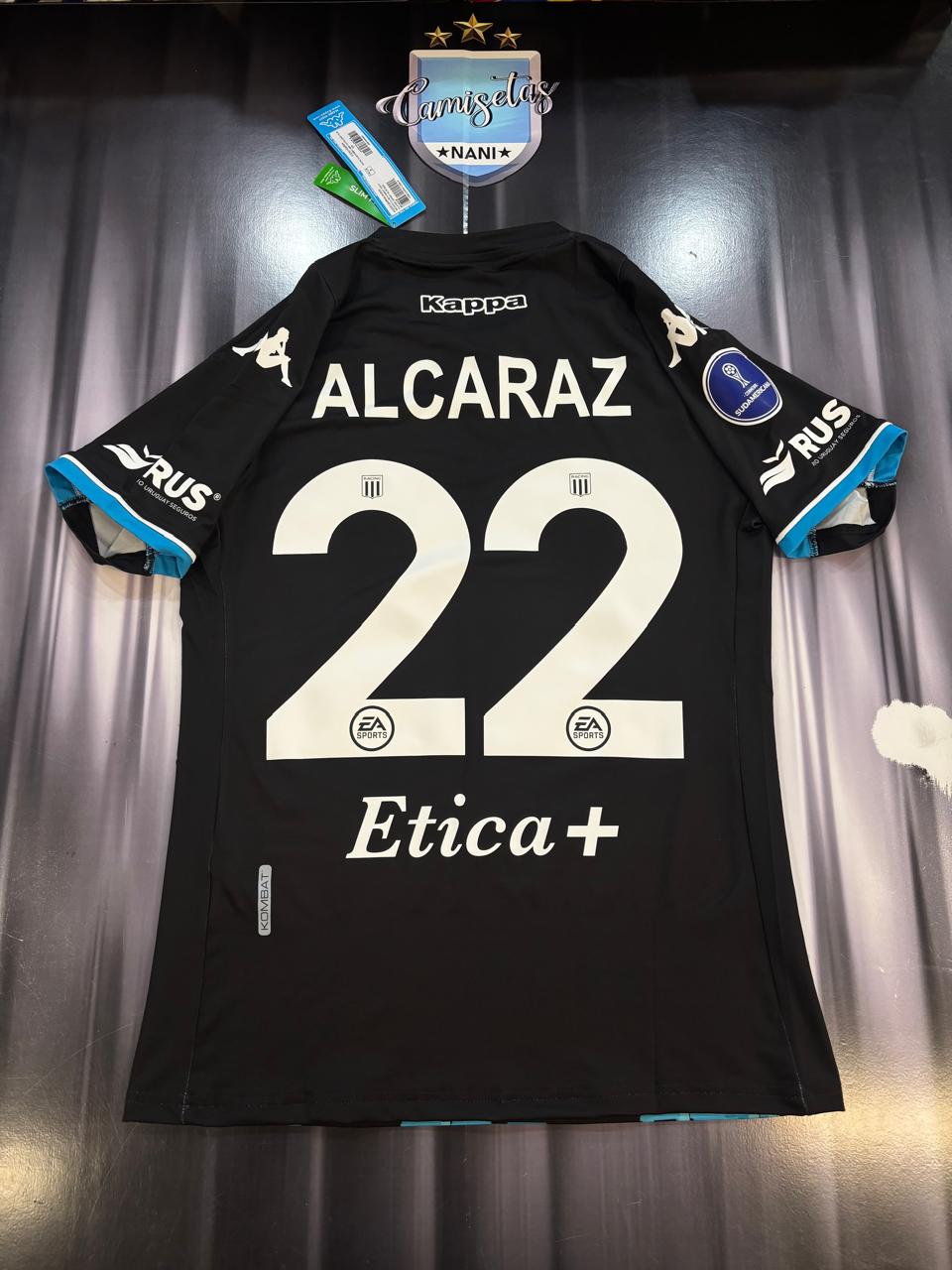 camiseta alternativa de racing club 22 alcaraz talle S – Camisetas