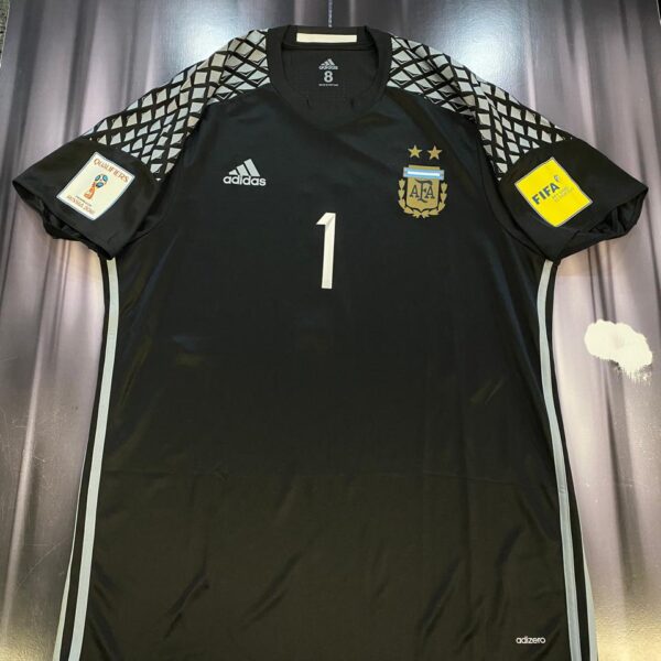 Camiseta de arquero de la seleccion argentina 2016 adizero 1 talle 8