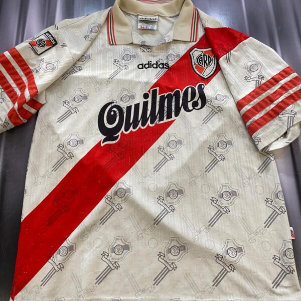 camiseta de river plate año 1997 talle 4 original de época enzo francescoli !