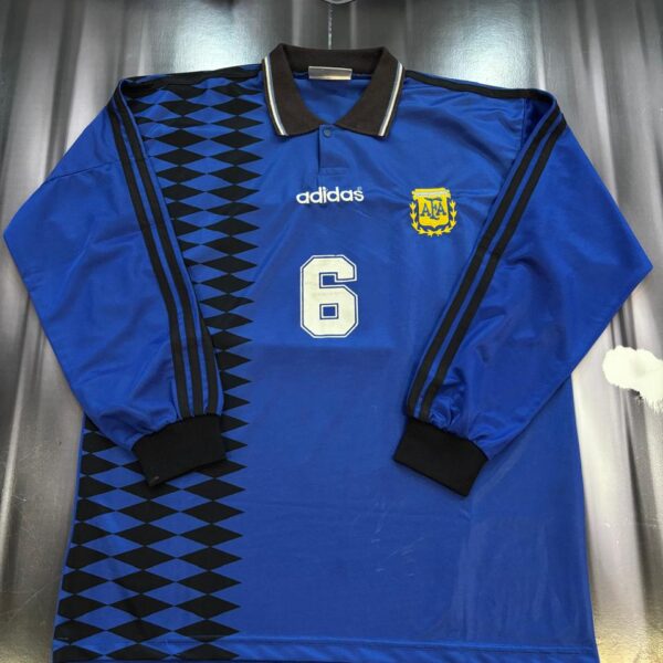 camiseta alternativa mangas largas de la seleccion argentina 1994 6 talle 2