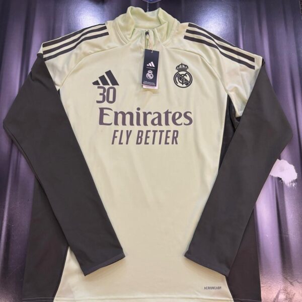 buzo medio cierre de entrenamiento del real madrid 30 2025