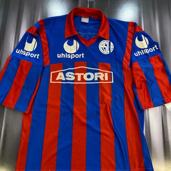 Camiseta de  san lorenzo 1989 1990 10 nro pintura talle 4