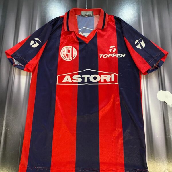Camiseta de san lorenzo 1992 9 nro pintura talle  38