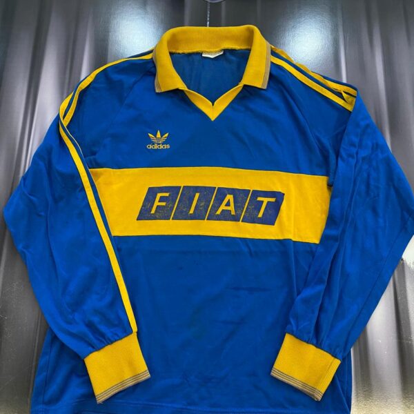 Camiseta mangas largas de  boca juniors  1992 0 nro pintura talle 3