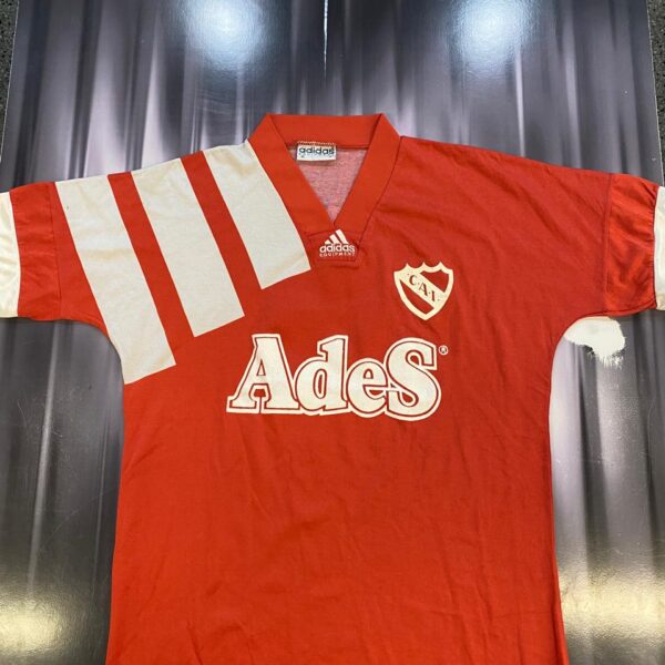 MATCHWORN ⭐️ camiseta de independiente año 1993 usada por WALTER PARODI matchworn