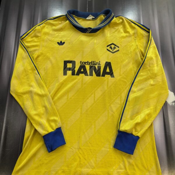 ⭐️MATCHWORN  camiseta mangas largas del  hellas verona 1989 1990  4 talle XL thomas berthold