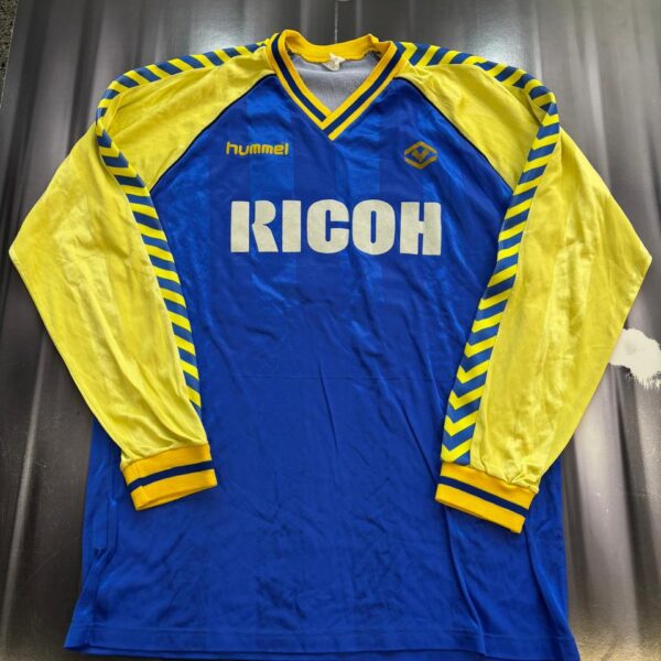 ⭐️MATCHWORN  camiseta del verona 14 amistoso vs  racing club año 1987 talle XL troglio