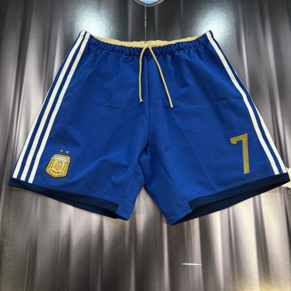 short de la seleccion argentina amistoso vs alemania 2014 7 di maria talle L