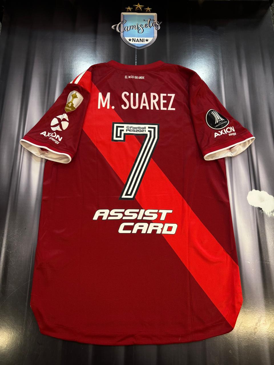 camiseta alternativa de river plate versión jugador copa