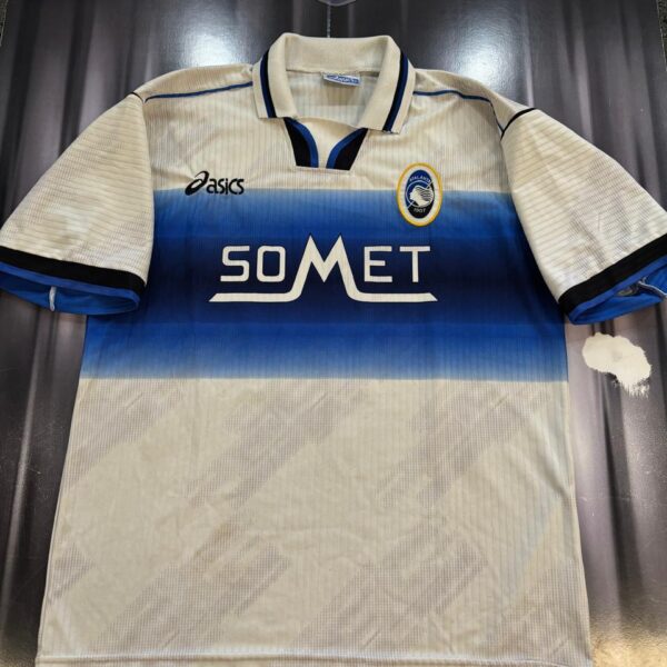 camiseta del atalanta 1996 1998 11  caniggia talle  3