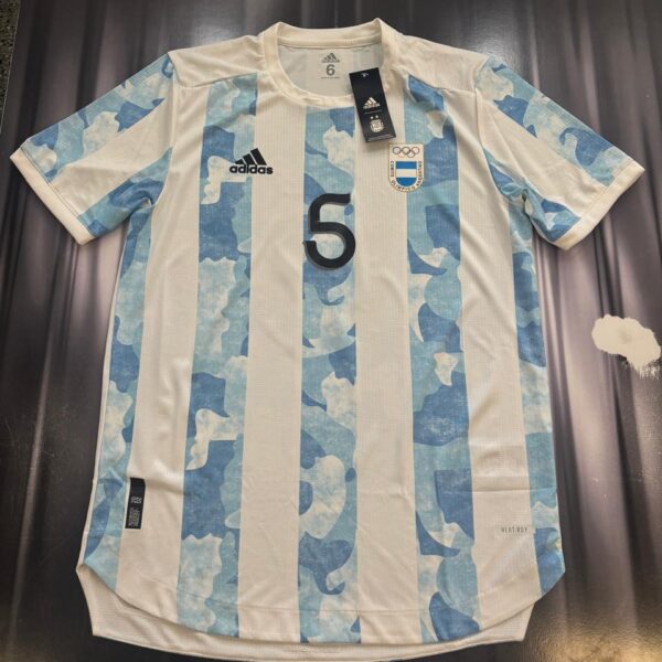 camiseta de la seleccion argentina juegos olimpicos 2021 5 vera talle 6