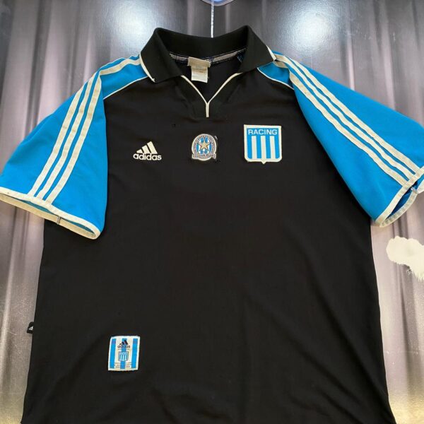 Camiseta alternativa de racing club año 2000 6 utileria talle L