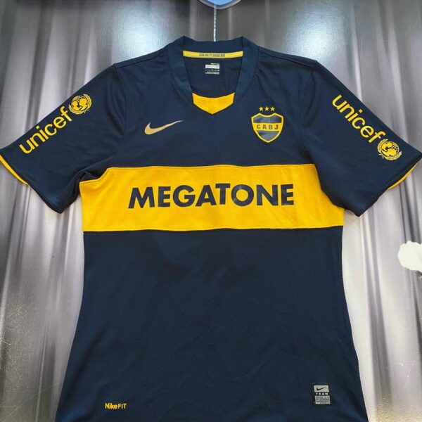 Camiseta de  boca juniors versión jugador 10 roman talle S
