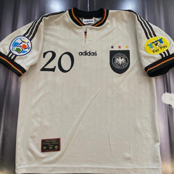 Camiseta de la seleccion de alemania 1995 1996 20 bierhoff talle 3