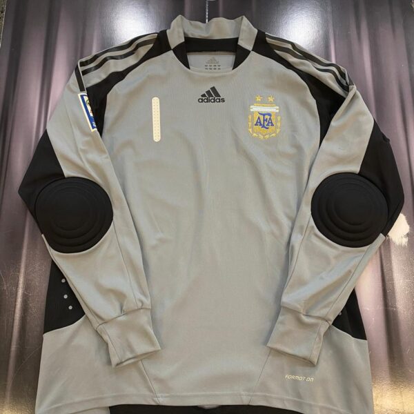 Buzo de arquero de la seleccion argentina eliminatorias sudafrica 2010 1 romero talle L