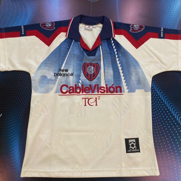 Camiseta alternativa de  san lorenzo  1998 10 talle L