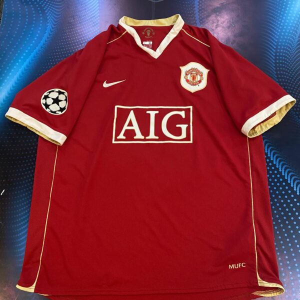 Camiseta del Manchester united 2008 2009 10 Rooney talle XL