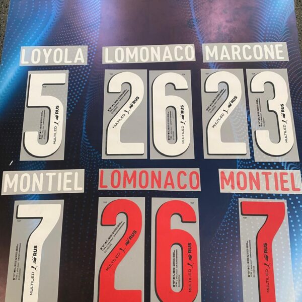 Números de independiente 2025 oficiales ! precio por unidad! detallar en nota de pedido jugador