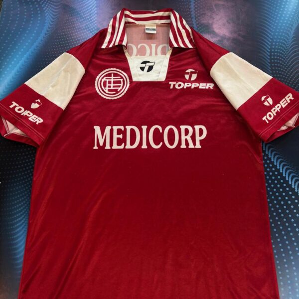 Camiseta de lanus utileria 1995 9 talle L