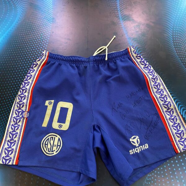Short de san lorenzo 2001 usado por el pipí romagnoli talle M !