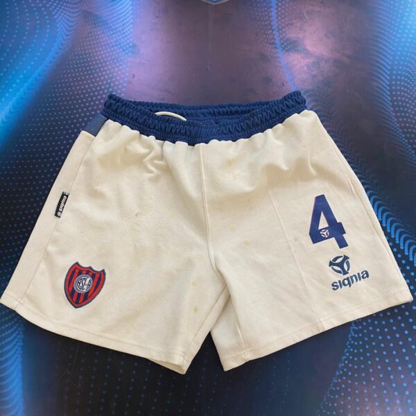 Short de san lorenzo 2002 usado por aldo paredes talle L !