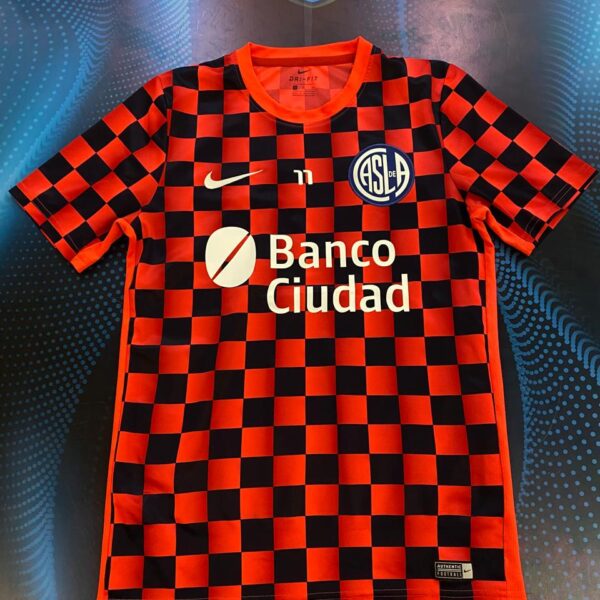 Remera pre match de san lorenzo 11 talle S