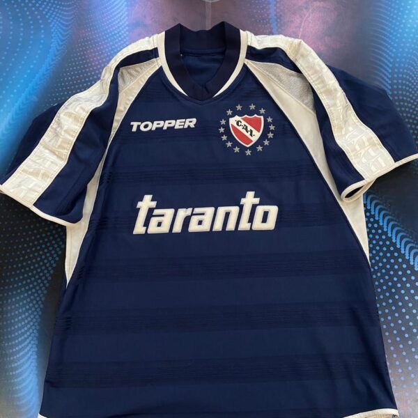 Camiseta alternativa de independiente 2003 10 insua talle 40