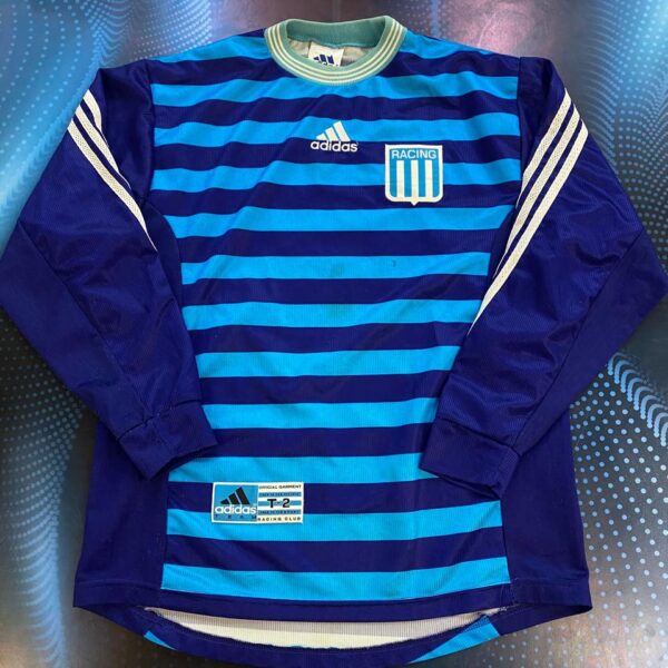 Camiseta alternativa mangas largas de racing club 1998  8 talle 2