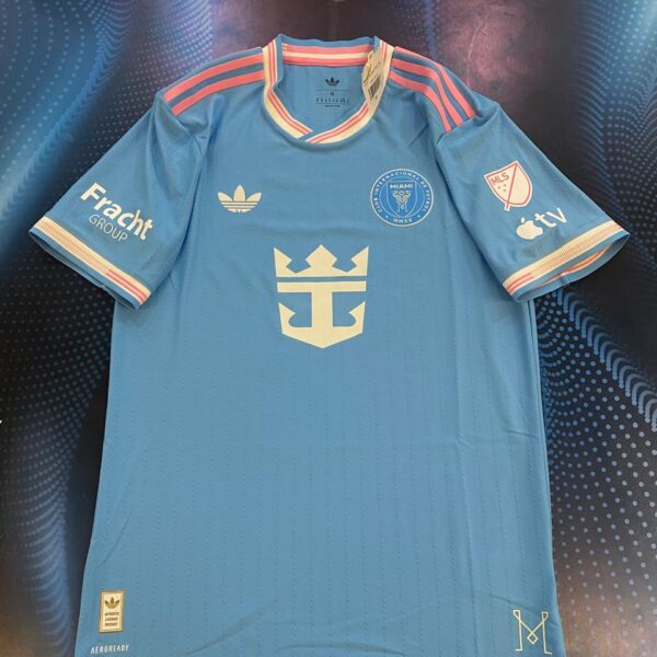 Camiseta alternativa del  inter miami versión jugador 2025 2026 10 messi talle M