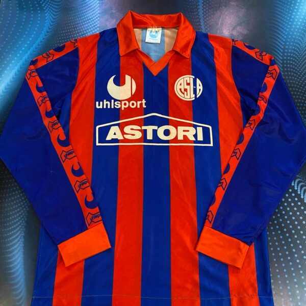 MATCHWORN  Camiseta mangas largas de san lorenzo 1990 11 talle 4 inmaculada