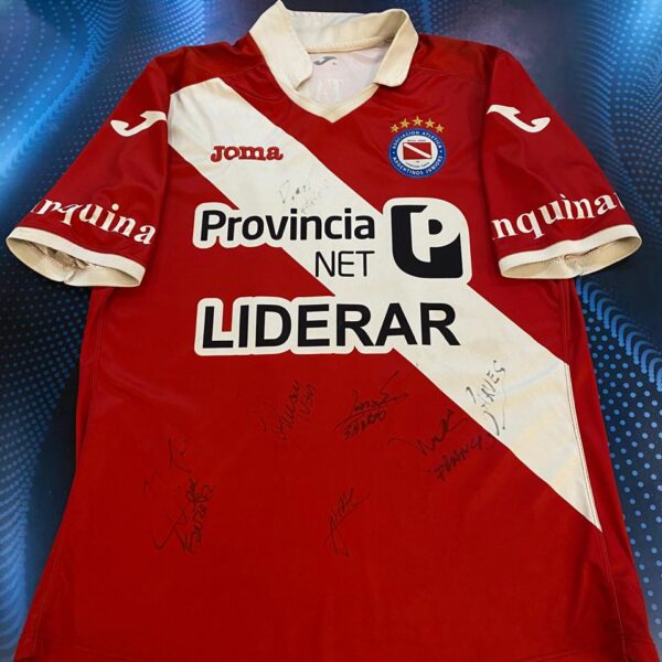 Camiseta de argentinos jrs  2015 10 Luciano Cabral talle XL