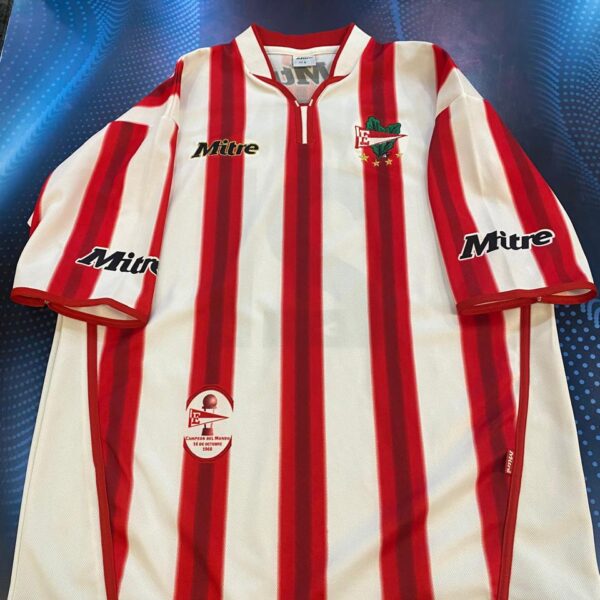 Camiseta de estudiantes de la plata usada en partido talle L luppino!