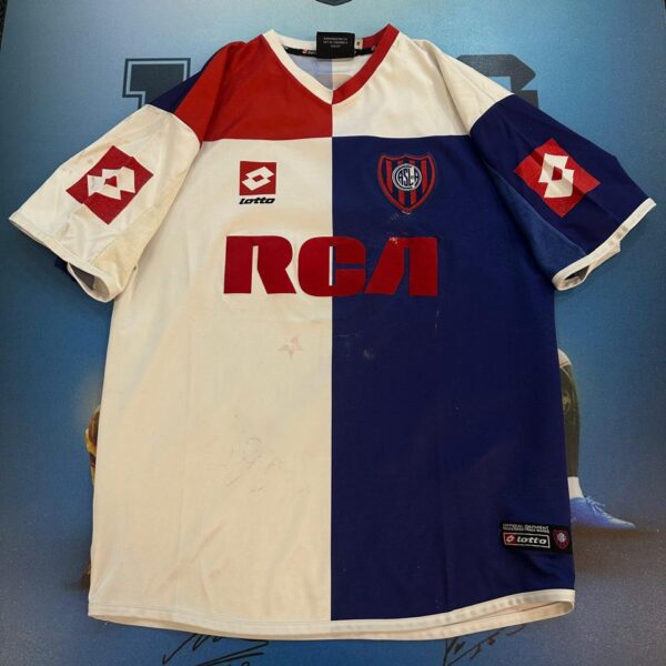 Camiseta de san lorenzo 2005 5 talle M