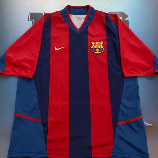 Camiseta del barcelona 10 riquelme talle L