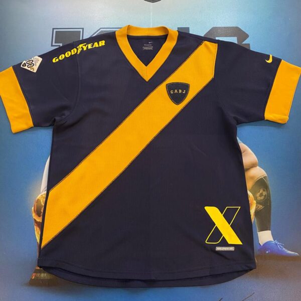 Camiseta de boca juni̇ors 100 años 9 talle S
