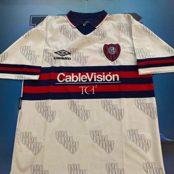 Camiseta alternativa de san lorenzo 1997  8 talle 3 (L)