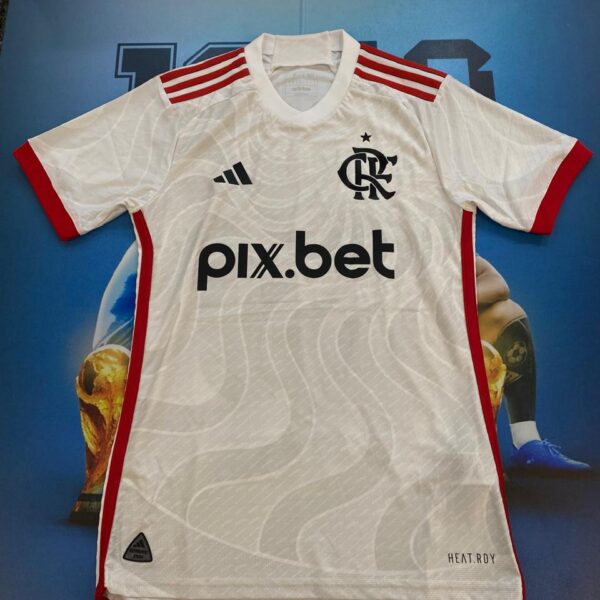 Camiseta alternativa de  flamengo 24/25 versión jugador 10 de arrascaeta talle P (S)