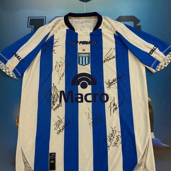 Camiseta de racing club 2009 utileria 4 talle M