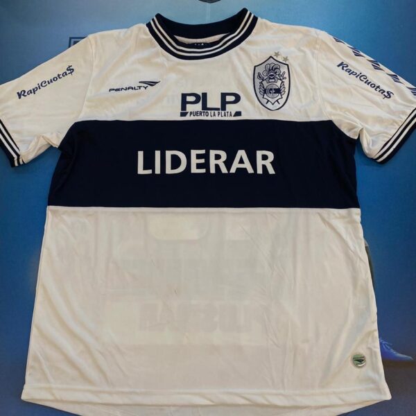 Camiseta de gimnasia utileria usada por 10 fernandez talle XL