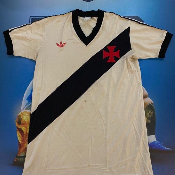 Camiseta de vasco da gama años 80 11 talle 10