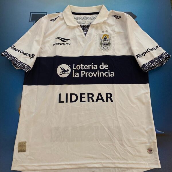 Camiseta de gimnasia de la plata utileria usada por 27 ibañez talle L