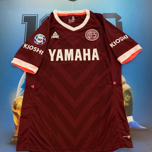 Camiseta de lanus utileria usada por  19  quignon talle M