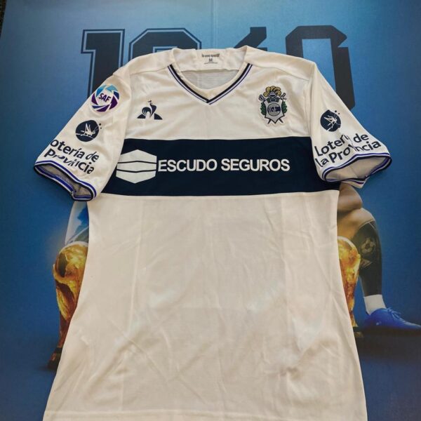 Camiseta de gimnasia de la plata utileria 21  rinaudo talle M