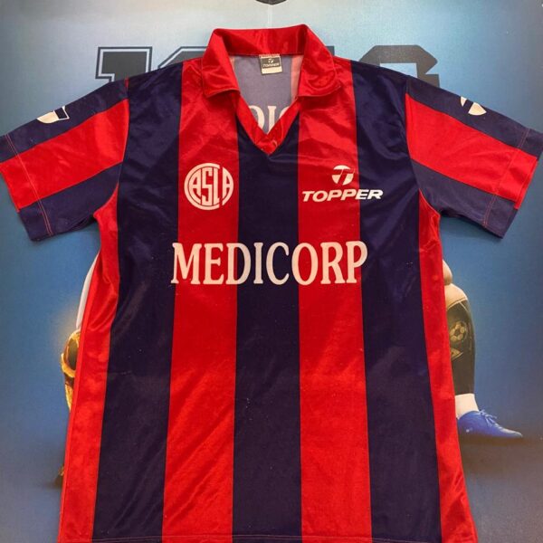 Camiseta de san lorenzo  1993  6 nro pintura talle  40