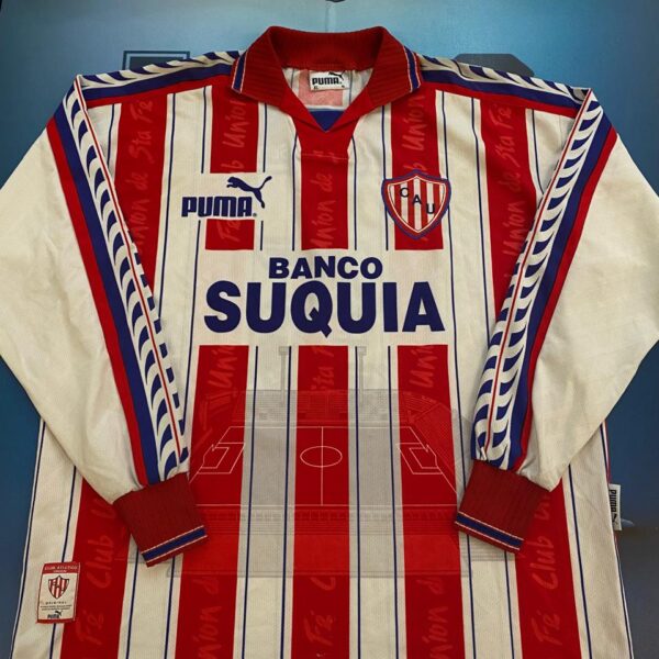 Camiseta mangas largas de union 1997 1998 5 nro pintura talle 4 (XL)