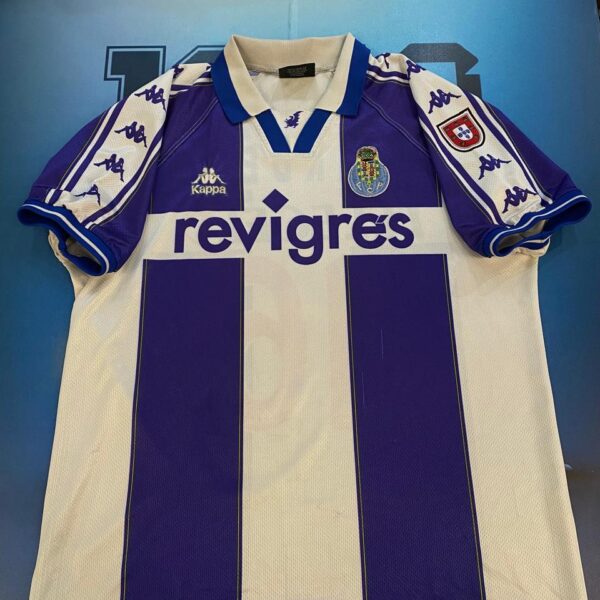 Camiseta del porto 1997 1999 16 jardel talle XL