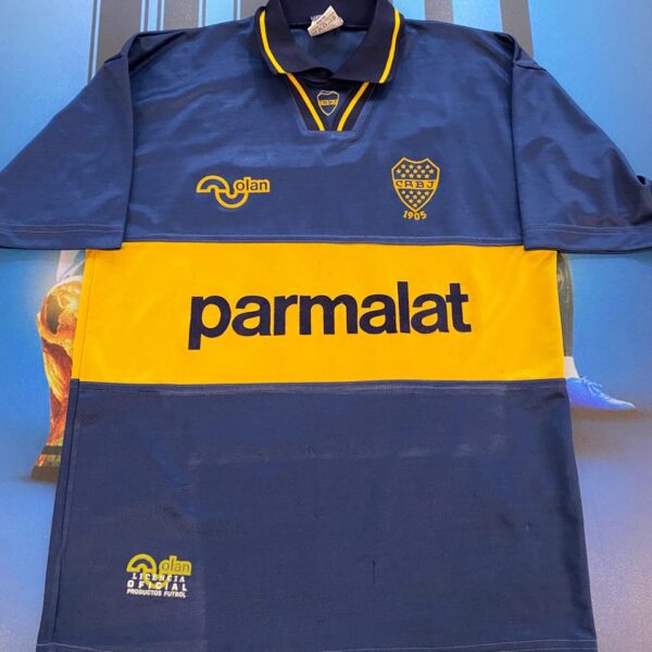 Camiseta de Boca Juniors año 1994 talle 38 jugador 10✔️✔️